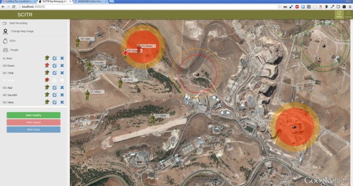 Software Controlled IED Training Range